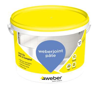 Joint de carrelage weberjoint pâte - seau de 5 kg