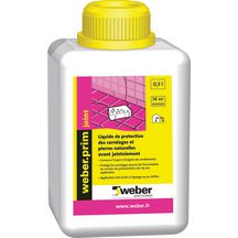 Protection de carrelage weberprim joint avant jointoiement - bidon de 0,5 l