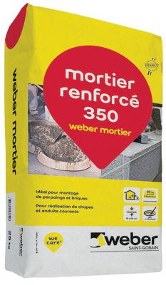 Weber mortier pour maçonnerie courante - sac de 25 kg