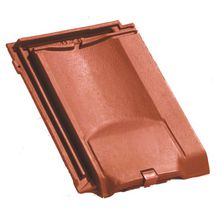 Tuile de ventilation Jura 10 terre cuite rouge ancien section 13 cm² teinte 062 EDILIANS