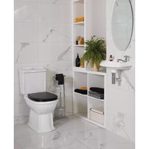 Pack WC cuvette et réservoir Alterna Antica sans abattant blanc