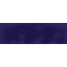 Faïence Cinca Soho bleu cobalt brillant 10 x 30 cm 10204