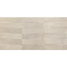 Carrelage mural intérieur faïence Lisa - décor brick beige mat - 30x60 cm