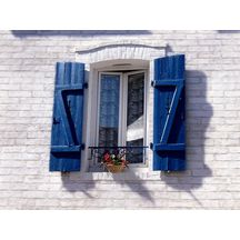 Parement mural intérieur/extérieur pierre reconstituée Masterbrick - blanc - 22x6x1 cm