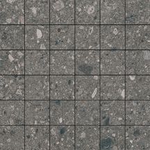 Mosaïque Mystone Ceppo di Grè - grès cérame - anthracite - 30x30 cm - ép. 10 mm