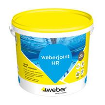 Mortier de jointoiement weberjoint HR pour carrelage de piscine - gris ciment E00 - seau de 20 kg