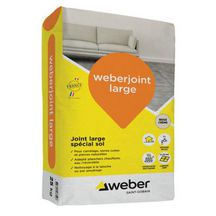 Joint de carrelage weberjoint large - beige crème E04 - sac de 25 kg