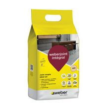 Mortier weberjoint integral pour sol et carreaux rectifiés - orme T06 - sac de 5 kg