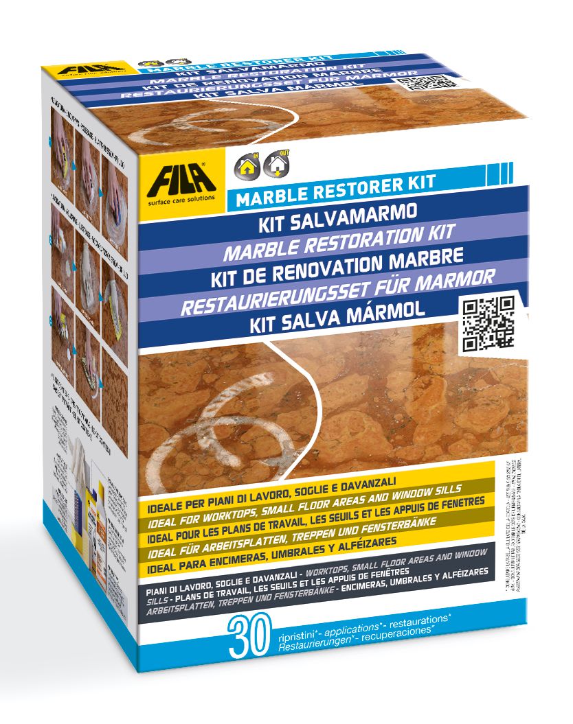 FILA INDUSTRIE Kit de renovation Fila Marble restorer pour plan de travail marbre POINT.P