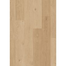 Sol vinyle LVT résistant à l'eau Blos - chêne littoral beige - 1251x189 mm - ép. 5 mm