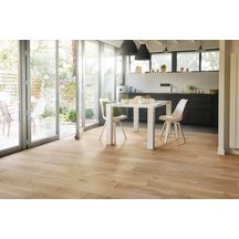 Parquet contrecollé monolame Diva 184 Clic - chêne zénitude bois flotté - L. 495/1992 mm - l. 184 mm - ép. 12 mm