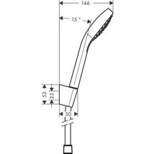 Set de douche Porter et Croma Select S Vario 1,6 m - réf. 26411400