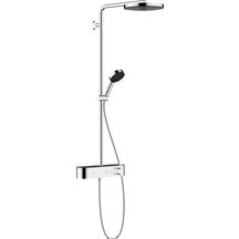 Colonne de douche Pulsify S 260 1jet EcoSmart 9l/min avec mitigeur thermostatique ShowerTablet Select 400 Chromé Réf : 24221000