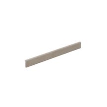 Grès cérame Imola Azuma argent rectifié mat plinthe 6 x 60 cm AZMA BT60AG