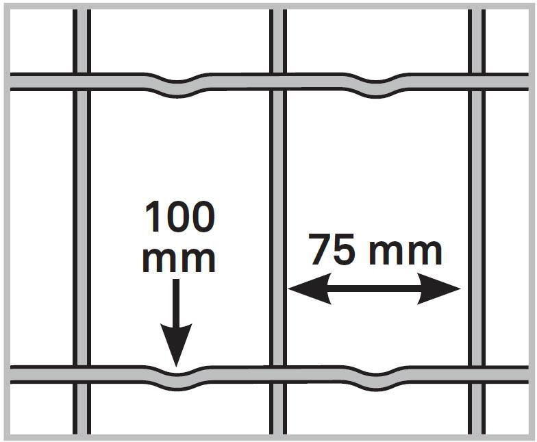 Grillage soudé Promorol 22 - plastifié vert - Ø fil 1,8/2,2 mm - rouleau de 1,5x25 m