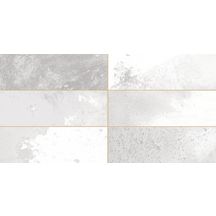 Carrelage mural faïence FS Tradition - brick silver LT - 20x40 cm