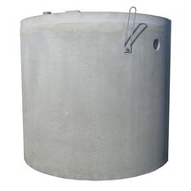 Cuve Cuvéo cylindrique pour récupération eaux de pluie diamètre 2,20m hauteur 1,05m 3100 litres