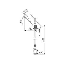 Mitigeur lavabo temporisé Temposoft à déclenchement souple Chromé réf. 742000