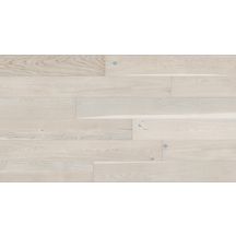 Parquet contrecollé Montana - chêne blanchi verni mat - choix rustique - 14x180x1092 mm