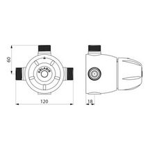 Mitigeur thermostatique Premix 55 collectif 55 litres par minute mâle 20 x 27 : réf. 731002