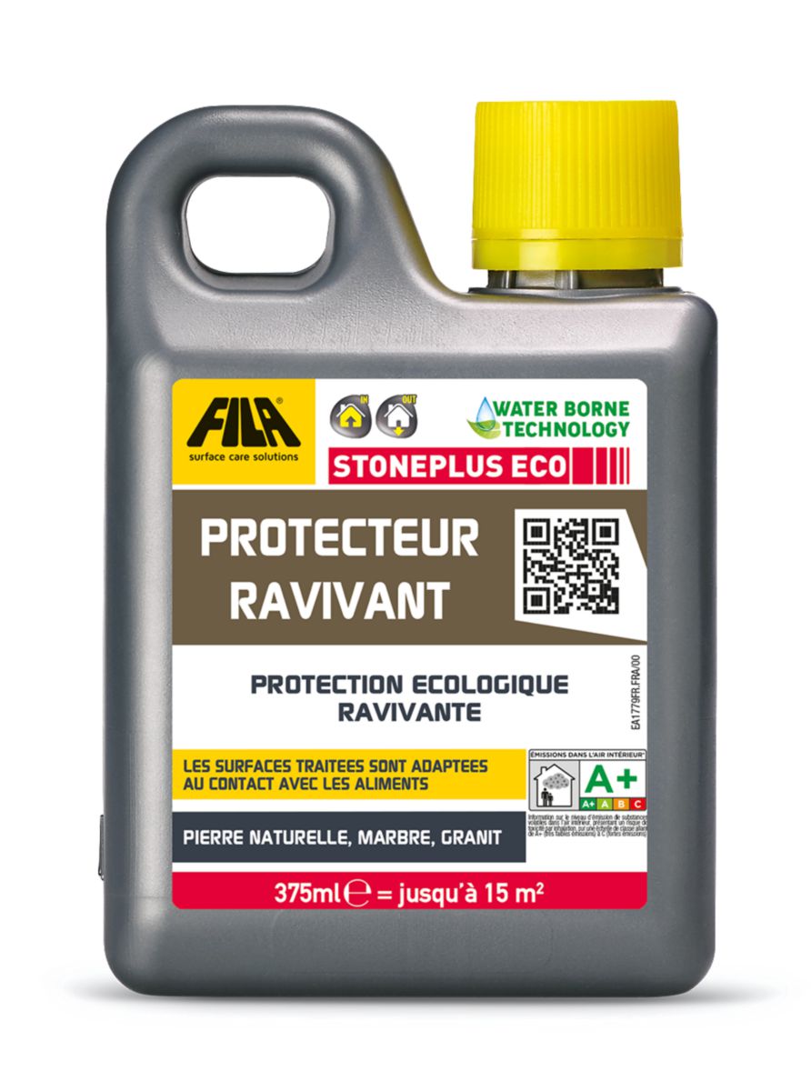 Protection ravivante pour pierre naturelle StonePlus Eco - bidon de 375 ml