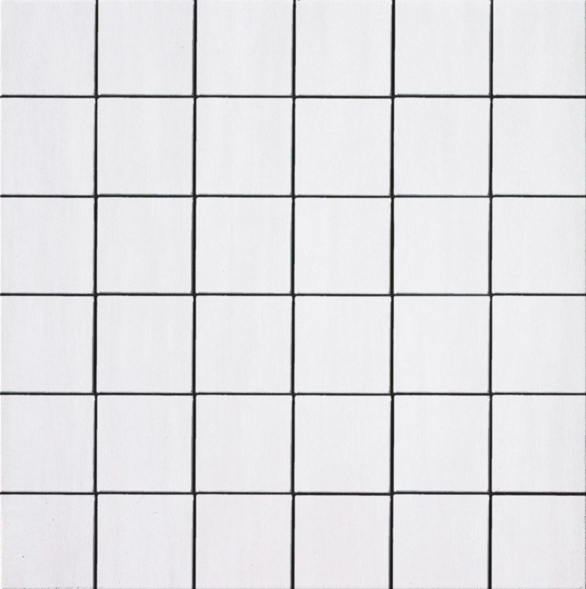 Mosaïque sol/mur intérieur grès cérame Koshi - bianco mat - 30x30 cm