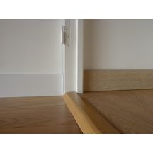 Seuil 3 en 1 MDF plaqué chêne - satiné - 16x54x930 mm