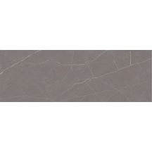 Faïence murale Muse - grey satin rectifié - 30x90 cm