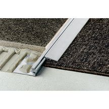 Profilé pour revêtement sol intérieur aluminium naturel anodisé mat Schlüter -RENO-U/RAMP (AEU) h.8 mm x L.2,5 m