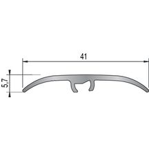 Barre de seuil aluminium multiniveaux Harmony - chêne alcazar - 41x930 mm