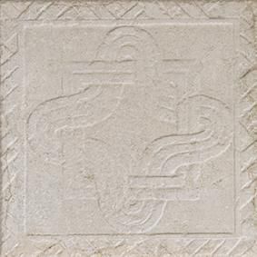 Carrelage de sol / mur intérieur Pietra di Ostuni - grès cérame - décor trame tufo naturale - 20x20 cm - ép. 9 mm