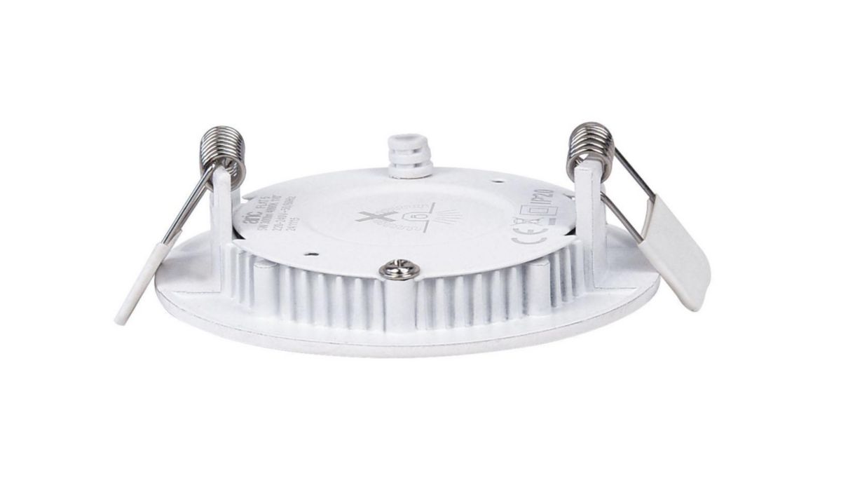 Downlight encastré Flat LED - 5 W - 4000 K - blanc