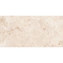 Carrelage grès cérame Tibur - travertin beige - 20x40 cm