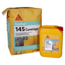 Revêtement d'imperméabilisation pour travaux de cuvelage Sikatop 145 Cuvelage - gris - kit de 25 kg