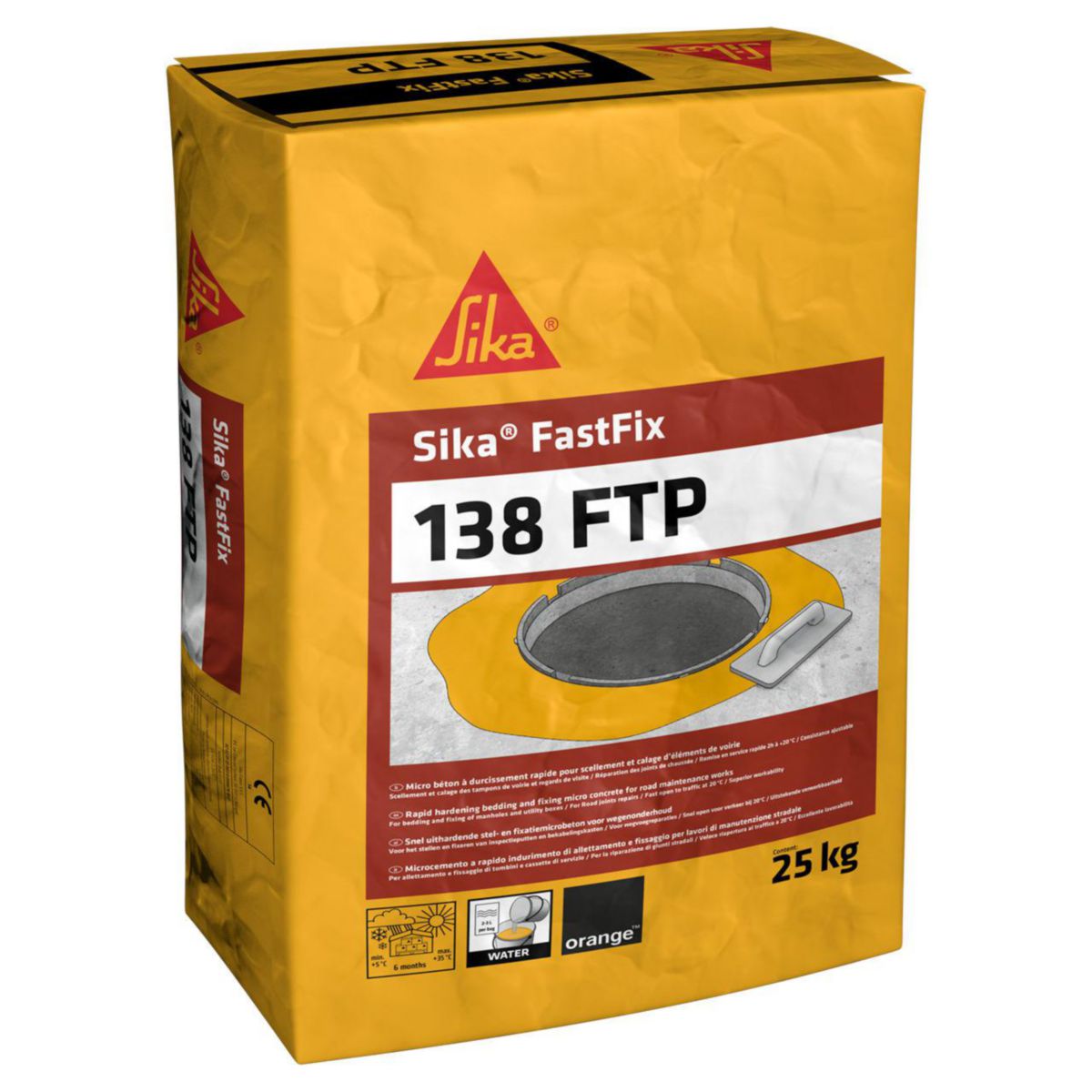 Micro-béton Sika Fastfix 138 FTP - sac de 25 kg