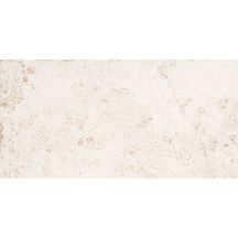 Carrelage grès cérame Tibur - travertin bianco - 20x40 cm