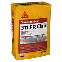 Mortier de réparation fibré à prise rapide Sika Monotop-311 FR - gris - sac de 25 kg