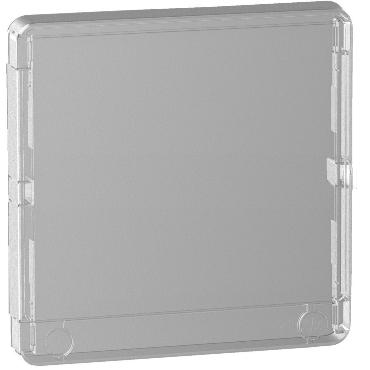 Porte styl transp coffret 13M Resi9 - transparent - pour modèle 1 rangée de 13 modules