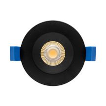 Encastré de plafond rond Led Aspen CCT - 5 W - noir