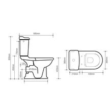 Pack WC cuvette et réservoir Alterna Antica sans abattant blanc