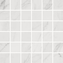 Grès cérame émaillé Keraben Evoque blanco mat mosaique 30x30cm GJN04000