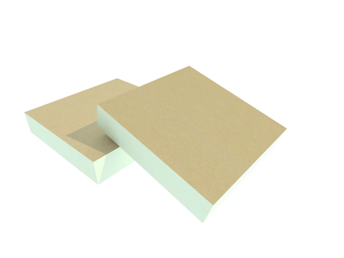 Plaque isolante Utherm Roof K FRA 600x600mm épaisseur 120 mm R = 5,55 m2.K/W