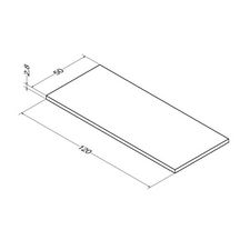 Plan Alterna Zao 120 cm fin 2,8 cm Chêne Blanchi