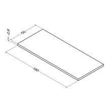 Plan Alterna Zao 180 cm fin 2,8 cm Chêne Blanchi