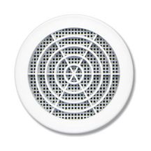 Grille ronde fixe diamètre 100mm blanc Réf. 200801