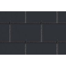 Ardoise fibres-ciment Kergoat - anthracite - 40x24 cm - ép. 3,8 mm