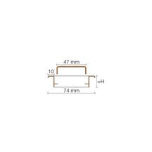 Kit grille-cadre Kerdi-Line A - inox V4A brossé - 700x19 mm