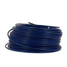 Fil électrique de neutre bleu H07V-R - conducteur 16 mm² - 450/750 V - Ø 6,9 mm - couronne de 100 m