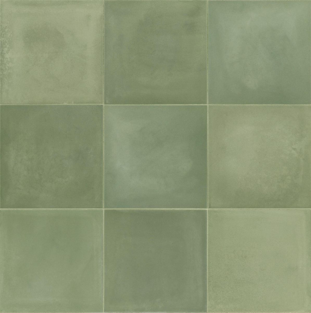 Carrelage sol/mur intérieur D_Segni Blend - grès cérame émaillé - verde - 20x20 cm