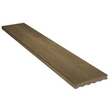 Planche de finition pour terrasse - gamme Élégance - brun Colorado - 23x180 mm - L. 4 m